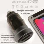 PD+QC Mini Transparent Super Fast Charge Car Cigarette Lighter Charger - Image 4