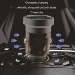 PD+QC Mini Transparent Super Fast Charge Car Cigarette Lighter Charger - Image 6