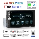 F133 7 Inches MP5 Bluetooth Player Universal Wired CarPlay Reversing Image Integrated, Style: - Image 5