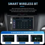 F133 7 Inches MP5 Bluetooth Player Universal Wired CarPlay Reversing Image Integrated, Style: - Image 9