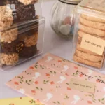 10sheets Love Cake Stickers Baking Stickers Leather Paper Sealing Stickers - Image 5