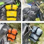 LONGHIKER Motorcycle Quick Release Waterproof Bumper Side Bag - Image 2