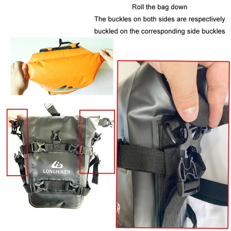 TBD0603312101_B2.webp LONGHIKER Motorcycle Quick Release Waterproof Bumper Side Bag - Image 3