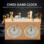 DT05a Retro Wood Shell Chess Clock Mechanical International Chess Clock - Image 5