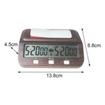 HQT101w Plastic Chess Clock Go Chess Timer - Image 3