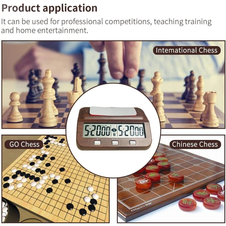 TBD0603313201_B8.webp HQT101w Plastic Chess Clock Go Chess Timer - Image 9