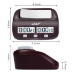 LEAP PQ9907S Chess Clock International Chess Go Clock - Image 2