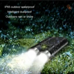 V3 Keychain Light USB Rechargeable Strong Light Mini Flashlight - Image 5