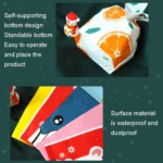 1bag Candy Packaging Bags Baking Biscuit Gift Bags - Image 4