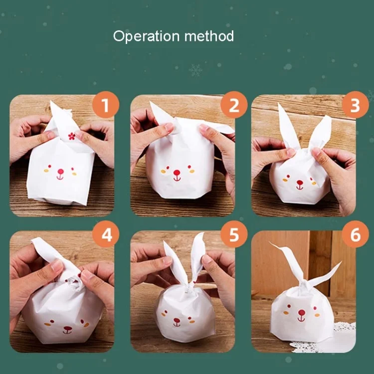 TBD0603319101_B4.webp 1bag Candy Packaging Bags Baking Biscuit Gift Bags - Image 5