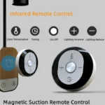 2700-6500K LED Bedside Table Lamp Eye Protection Magnetic Suction Night Light Wall Lamp - Image 6