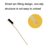 Automotive Steel Ring Washing Long Bamboo Brush Engine Cleaning Brush - Image 4