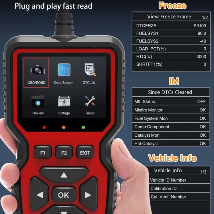 TBD06033215_6.webp V519 OBD2 Colorful Screen Car Fault Detector - Image 7