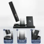 X5 15W Wireless Charging Folding Desk Lamp Phone Stand with Pen Holder - Image 3