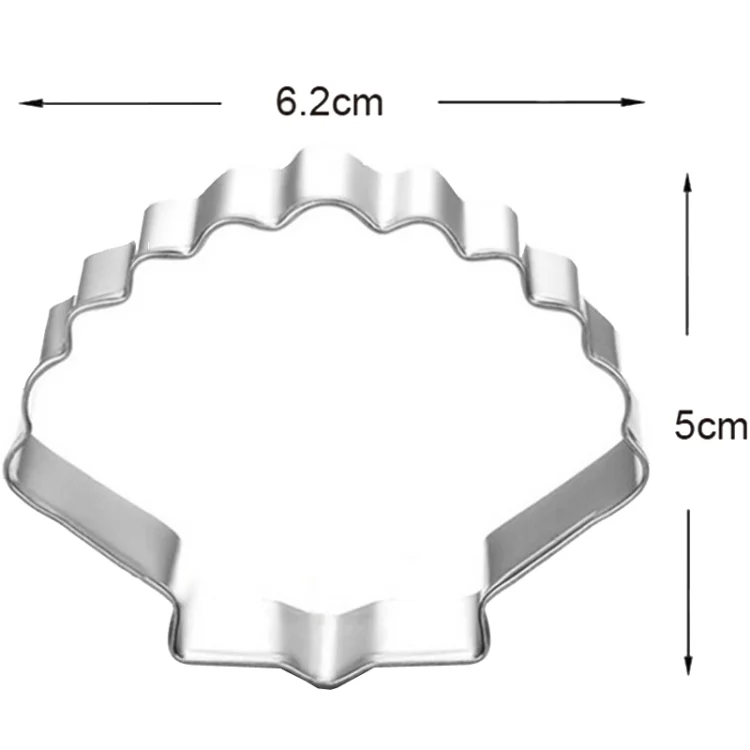 TBD06033218_3.webp 3 in 1  Ocean Series Seahorse Starfish Shell Baking Moulds Flip Sugar Cookie Mould - Image 4
