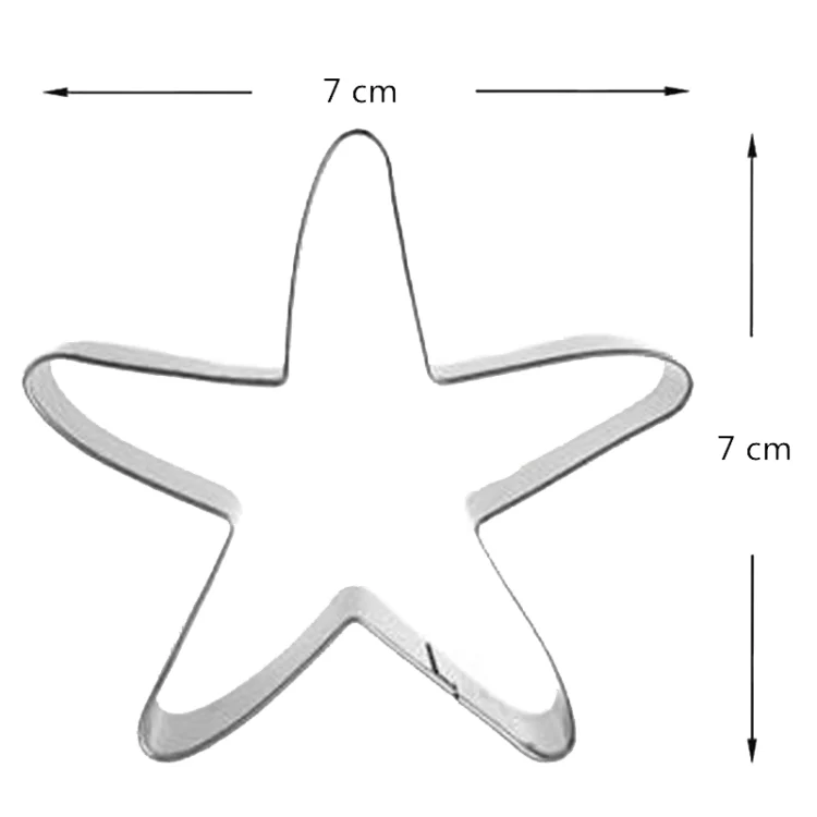 TBD06033218_4.webp 3 in 1  Ocean Series Seahorse Starfish Shell Baking Moulds Flip Sugar Cookie Mould - Image 5