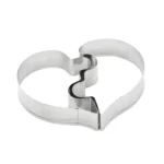 Left Heart+Right Heart Love Puzzle Biscuit Mold - Image 2