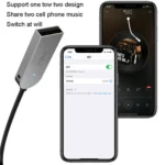 AUX Car Bluetooth Receiver Adapter 3.5mm Audio Receiver - Image 2