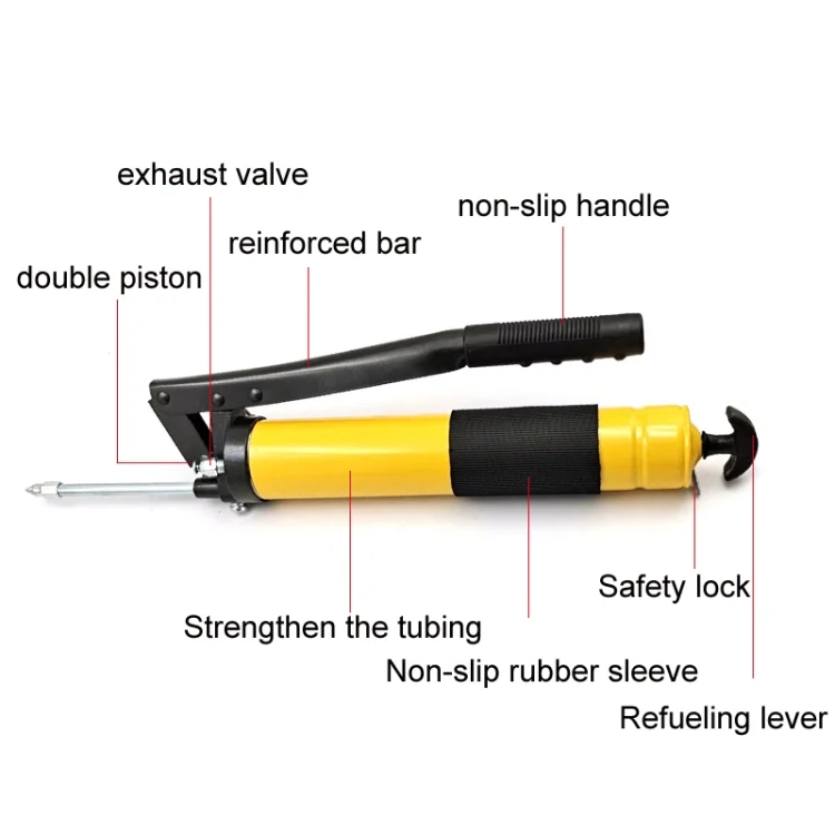 TBD0603324101_B2.webp Heavy-duty Hand Pressure Grease Gun Auto Repair Machinery Repair Parts - Image 3