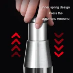 Press Kitchen Cutter Garlic Onion Pat Knife - Image 4