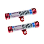 TF-2224 2pcs Multifunctional Waterproof Motorcycle Tax Bill Collection Tube