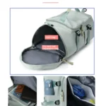 Multifunctional Travel Backpack Large Capacity Portable Drum Bag Sports Bag - Image 4