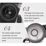 HY-F001 Auto-turning Balance-shaped Clock Home Decorative Flop Clock, Spec: - Image 6