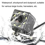 R0003 LED Fill Light External Reversing Video Camera HD Night Vision CCD Car Camera - Image 2