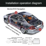 R0003 LED Fill Light External Reversing Video Camera HD Night Vision CCD Car Camera - Image 6
