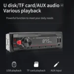 M11T Car Bluetooth MP3 Player ISO Interface EQ Sound Effect Fast Charge Colorful Button Radio - Image 14