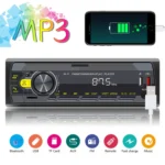 M11T Car Bluetooth MP3 Player ISO Interface EQ Sound Effect Fast Charge Colorful Button Radio - Image 5