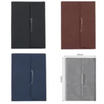 6 Hole Three Fold Loose-leaf Case A5 Business Notebook Office Stationery Notepad - Image 2