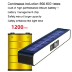 TX-200 Solar Landscape Waterproof Decoration Staircase Light Human Body Induction Lamp - Image 6