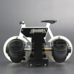 HY-F087 Retro Bicycle Shape Automatic Flip Home Decorative Turning Clock - Image 5