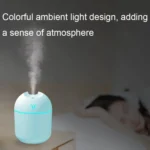 USB Mini Desktop Colorful Night Light Car Humidifier, Spec: - Image 5