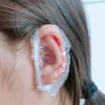 100pcs /Pack Ears Disposable Waterproof Earmuffs Hair Dyeing Bathing Beauty Waterproof Earmuffs - Image 5