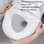 Paste Portable Waterproof Non-woven Disposable Toilet Seat Cover - Image 6
