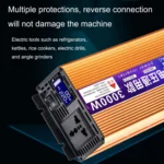 XINBOKE Universal Positive Wave Car Inverter Home Solar Inverter - Image 4