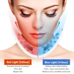 106892 EMS Microcurrent Red and Blue Light Massage Face-Lifting Instrument - Image 5