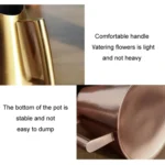 Household Gardening Stainless Steel Long Spout Watering Pot - Image 4