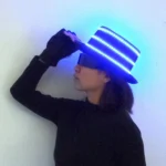 00068 LED Bar Luminous Jazz Hat Stage Magic Show Props - Image 6