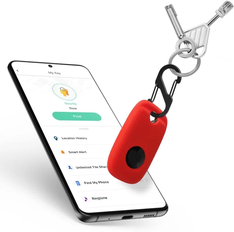 TBD0603352601_B5.webp For Tile Mate Pro Tracker Silicone Case One-piece Design Protective Cover - Image 6