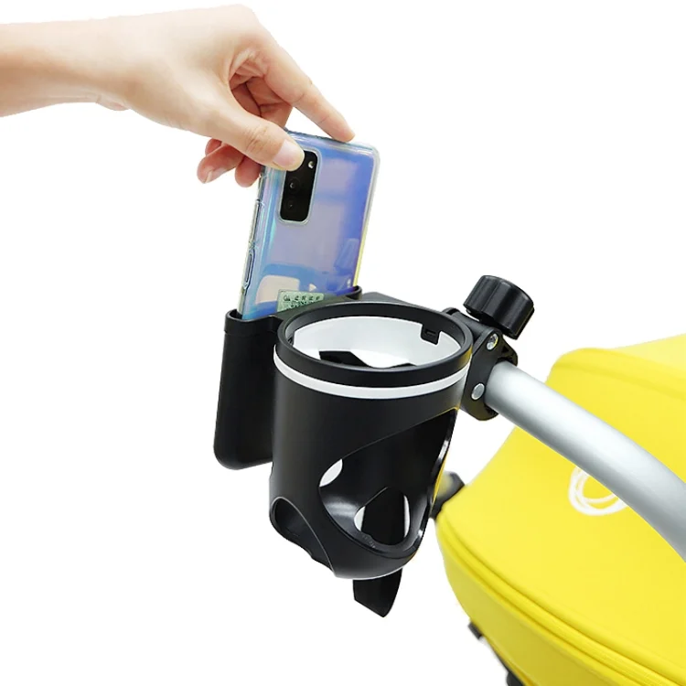 TBD06033545.webp Baby Stroller Universal Cup Holder Adjustable Mount Bracket Mobile Phone Stander - Image 1