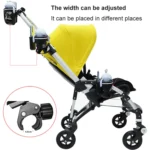 Baby Stroller Universal Cup Holder Adjustable Mount Bracket Mobile Phone Stander - Image 5