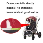 Baby Stroller Rain Cover Windproof Dustproof Raincoat High Landscape Special Rain Cover - Image 4
