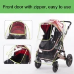 Baby Stroller Rain Cover Windproof Dustproof Raincoat High Landscape Special Rain Cover - Image 5