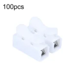 100pcs Self-Locking Push Type Ceiling Light Quick Terminal Block