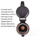 Car Cigarette Lighter Socket Waterproof Power Supply 120W/250W Modification 12/24V Cigarette Lighter Mother Seat - Image 4