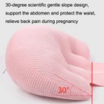 Pregnant Waist Support Cotton Pillow Side Sleepers Cushion Removable and Washable Abdomen Pillow - Image 3