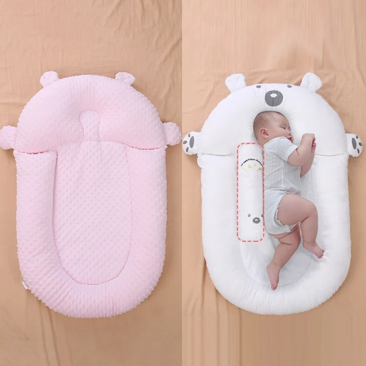 TBD0603356401A.webp Newborn Baby Anti-startle Landing Wake-up Sleeping Cushions Spitting Milk Slope Pad - Image 1